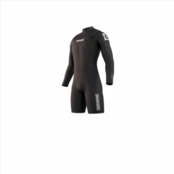Mystic Brand Longarm Shorty 3/2mm Backzip Wetsuit 2024